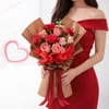Buy Graceful blooms- 8 Assorted Roses Bouquet