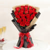 Gift Graceful Love 20 Red Roses & Cake Combo