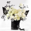 Shop Graceful Monochrome Floral Arrangement for Him