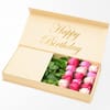 Buy Graceful Pink & White Rose Arrangement