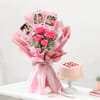Heartfelt Love Mother's Day Bouquet and Cake Combo