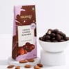 Buy Indulgent Chocolate Treats Hamper In Faux Leather Basket