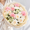 Gift Ivory Rose Blush Garden Bouquet