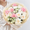 Ivory Rose Blush Garden Bouquet