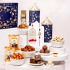 Kundan Pearl Elegance Rakhi Hamper Online