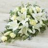 Large White Rose and Lily Spray. Online