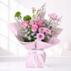 Gift Lavender Dreams Bouquet & Vanilla Cake Combo