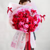 Gift Majestic 80 Pink & Red Rose Bouquet