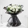 Gift Monochrome Magic Rose Bouquet