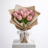Gift Mother's Day 10 Graceful Pink Tulip Bouquet