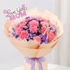 Shop Mother's Day Pink Carnation & Purple Daisy Bouquet