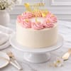 Buy Mother's Day Pink Rose & Carnation Bouquet with Cake