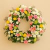 Multicolored Funeral Wreath