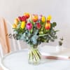 Multicolored Tulips Bouquet Online