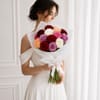 Gift Multicoloured Roses & Berries Delight Cake Combo