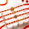 Gift Om, Ganesha & Swastika Rakhi Hamper