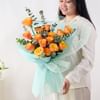 Orange Radiance Bouquet Online