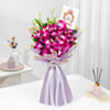 Gift Orchid Bouquet with Chocolates for Daughter's Day