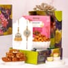 Pearl Affair Bhaiya Bhabhi Rakhi Hamper with Dodha Barfi & Almonds Online