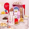Pearl Elegance Bhaiya Bhabhi Rakhi Hamper Online