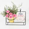 Buy Personalized Birthday Swing Metal Planter