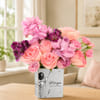 Gift Personalized Blush Roses Arrangement