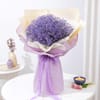 Purple Gypsophila Elegance Bouquet