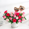 Gift Rosy Delight Arrangement
