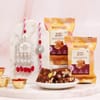 Royal Kundan Bhaiya-Bhabhi Rakhi With Sweets Online