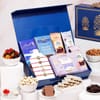 Royal Kundan Rakhi Hamper with Sweet Delights Online