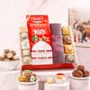 Sacred Rudraksha Duo Rakhi Hamper Online