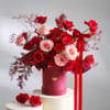Gift Scarlet Devotion - 35 Mixed Red & Pink Rose Bunch