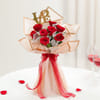 Gift Scarlet Romance Red Rose Bouquet