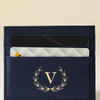 Buy Smart Leather Wallet Personalized Combo For Men - Blue