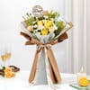 Soft Sunshine Floral Bouquet for Dad Online