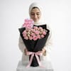 Gift Spray Pink Rose Bouquet for Mother's Day