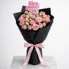 Spray Pink Rose Bouquet for Mother's Day