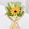 Buy Sunflower & Bunny Tail Bouquet