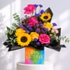 Sunlit Birthday Floral Arrangement