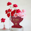 Buy Sweet Avalanche and Red Roses Valentine's Day Bouquet