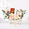 Sweet Bloom with 3 Chocolates Gift Hamper