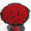Buy The Love Floret 50 Red Roses Heart Shape Bunch