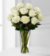 The White Rose Bouquet by FTD - VASE INCLUDED Online