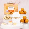 Tree of Life Rakhi & Laddoo Hamper Online