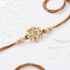 Gift Tree of Life Rakhi Set with Besan Barfi