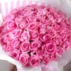 Buy Unforgettable 50 Pink Roses Hand Tied