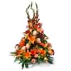 Vertical centrepiece in orange shades Online