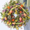 Vibrant Spring Wreath. Online