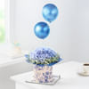 Vivacious Blue Balloons Arrangement Online