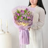 Gift Whispers Of Purple Elegance Bouquet